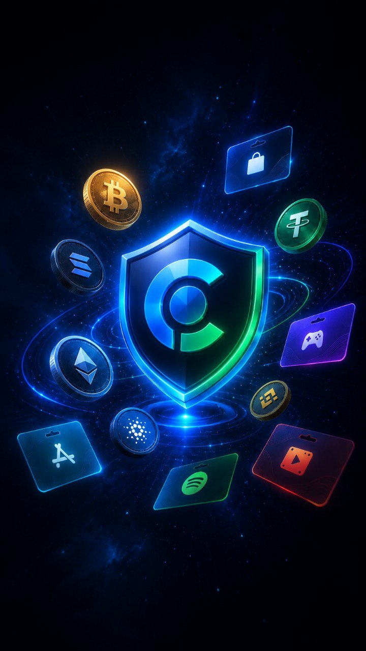 CoinRep mobile trading background